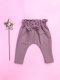 Spodnie Baggy Bow -Dirty Pink